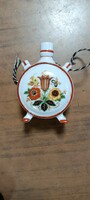 Kis méretű Zsolnay porcelán kulacs