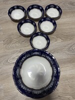 Zsolnay Pompadour II. Kompótos készlet