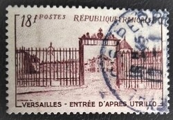 Fr957p / Franciaország 1952 A versailles-i kastély bélyeg pecsételt