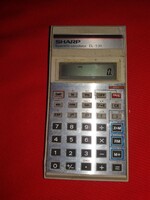 Retro SHARP EL- 531 ELEMES ZSEBKALKULÁTOR a képek szerint
