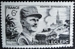 Fr826p / Franciaország 1948 Leclerc tábornok bélyeg pecsételt