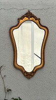 Ornate baroque wall mirror