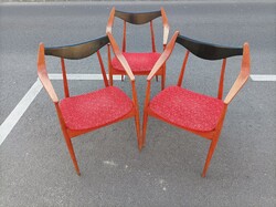 Mid century karosszék, könnyed , skandináv stlíusú 1960's