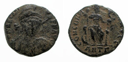 Arcadius nummus CONCORDIA AVGG, bizánci típus