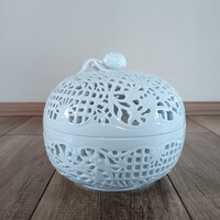 Herendi nagyméretű áttört bonbonier