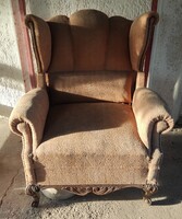 Füles fotel-fotelágy