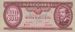 100 Forint (1949) VF tartásfokú, ÁR ALATT!