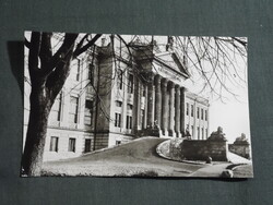 Képeslap,Szeged,Móra Ferenc múzeum,könyvtár látkép,részlet, 1966-