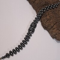 Hematit   karkötő 0,8 cm-es