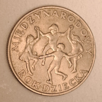 A gyermekek nemzetközi éve 20 Zloty 1979.  Lengyelország (2303)