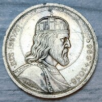 Szent István 5 Pengő 1938 (ezüst)