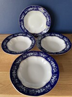 Zsolnay 4 db Pompadour II mélytányér