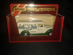 MATCHBOX YESTERYEARS Y-12 G.M.C. VAN BAXTER's 1989.