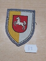 NÉMET 1.PÁNCÉLGRÁNÁTOS HADOSZTÁLY TÖRZS DANDÁR KATONAI KARJELZÉSE 53.