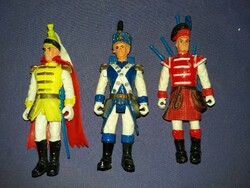 Régi LONE STAR ANGOL játék katonák 17cm/db Napoleoni háborúk angol egységek 3db egybe képek szerint