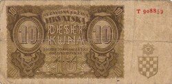 10 kuna 1941 Horvátország 3.