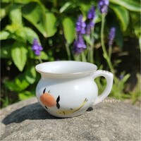 Balatoni emlék Aquincumi porcelán mini csésze halas