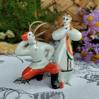 Polonne mini porcelán táncoló pár