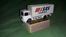 Régi CORGI M.A.N. Truck kamion SAS CARGO teherautó 1:64 fém kisautó a képek szerint