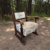 Koloniál bútorcsalád trónszék fotel, Koloniál fotel, Koloniál bútor
