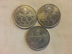 Ezüst 200 forintos