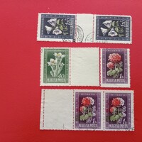1950. VIRÁG (I.) Sorozatból a Képek szerinti Variációban + Leírás szerint