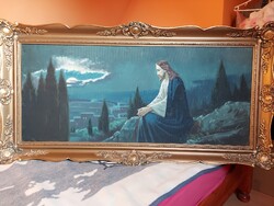 Jézus az olajfák hegyén festmény