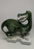 Hollóházi porcelán sárkány "RITKA"!