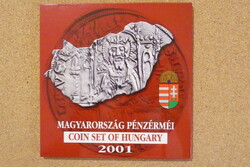 2001 1000 éves a magyar pénzverés PP forgalmi sor!