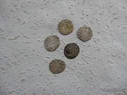Habsburg ezüst dénár 5 darab LOT ! 06