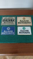 Biztosító tábla gyűjtemény