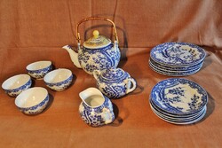 Régi kínai porcelán teás készlet