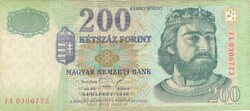 200 forint 1998 "FE"