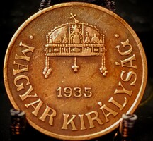 Magyarország 1 fillér, 1935 A02D3