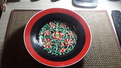 Régi Hollóházi porcelán fali disz tányér.