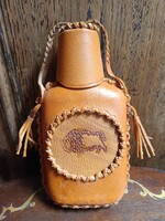 Leather case flask x