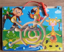 Playtive Junior mágneses golyóvezető fajáték, labirintus