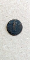 Római bronz pénz halotti C Magnus AE 4 -ES