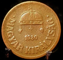 Magyarország 2 fillér, 1930 A04E6