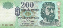 200 forint 2002 "FC"