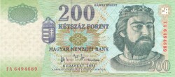 200 forint 2004 "FA" 3.