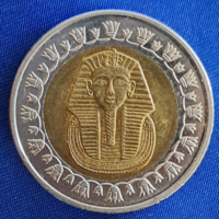 Egyiptom 1 font, bimetál (169)