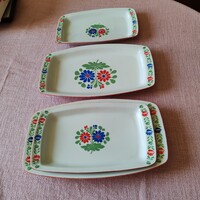 4 db-os Alföldi magyaros mintás porcelán tál készlet