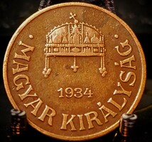 Magyarország 1 fillér, 1934 A02A6