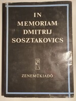 Breuer János (szerk.)         In Memoriam Dmitrij Sosztakovics
