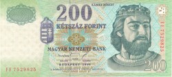 200 forint 1998 "FF" Gyönyörű