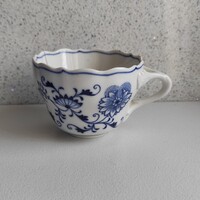 Meisseni porcelán teás csésze, sérült