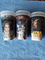 3db Star Wars 3D-s műanyag pohár