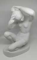 Aquincum porcelán biszkvit Akt "RITKA"!