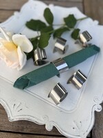 Modern wmf napkin rings - set of 6